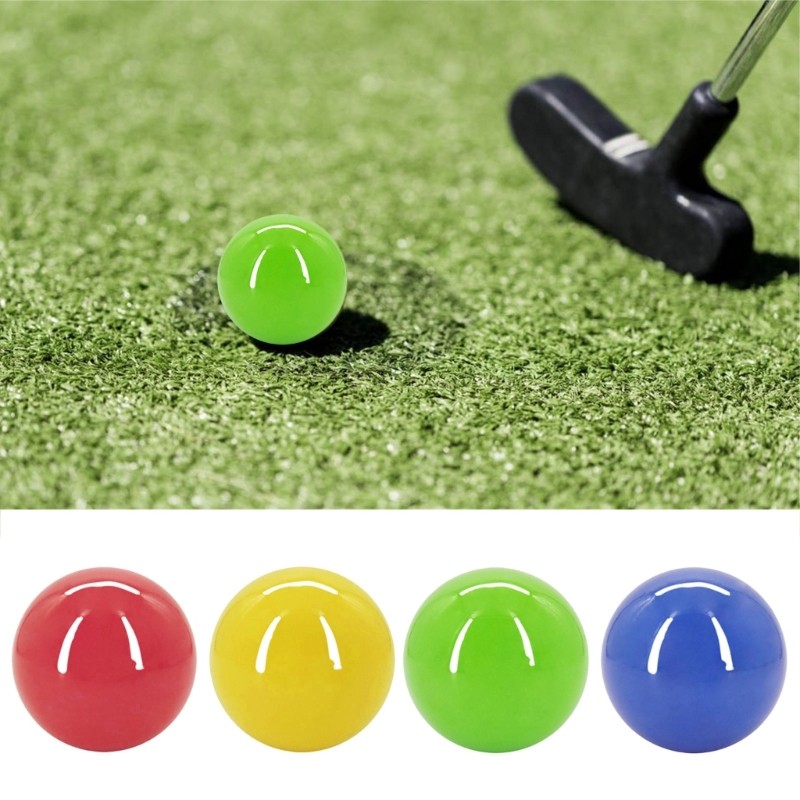 KIN 1 Do Parque De Golfe Diâmetro 60mm 2 36 Polegadas Bolas T Clipe Azul Amarelo Vermelho Verde Cor Sólida