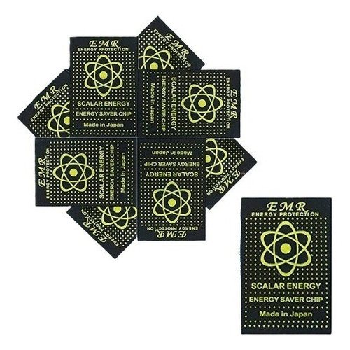12 Adesivos Anti Radiação Quantum Shield Smartphone Celular