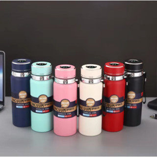 AC Garrafa Inoxidável De Aço Com Display De Temperatura Digital, Copo Térmico Portátil 1000ml Sus316