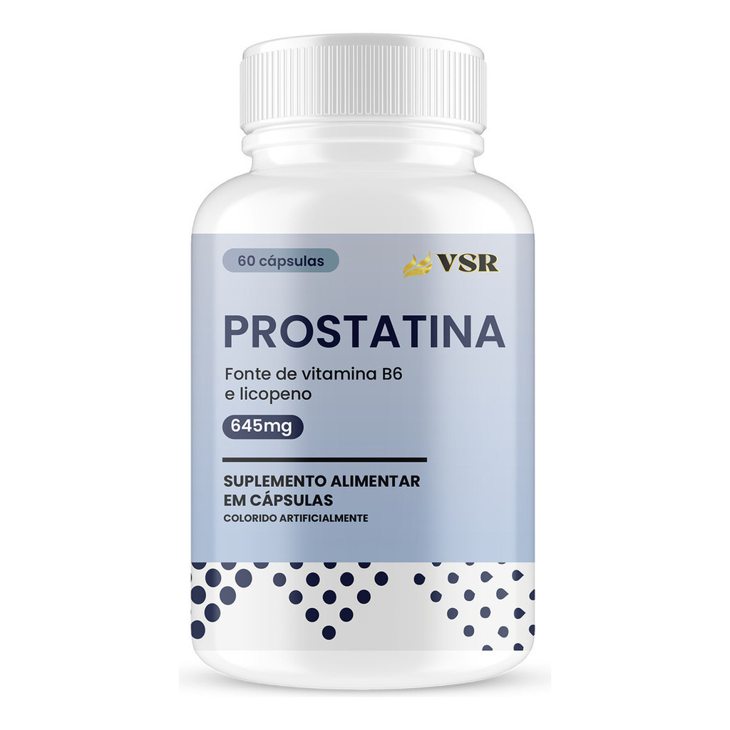 Prostatina 60 Cápsulas Original - Fonte De Licopeno E B6