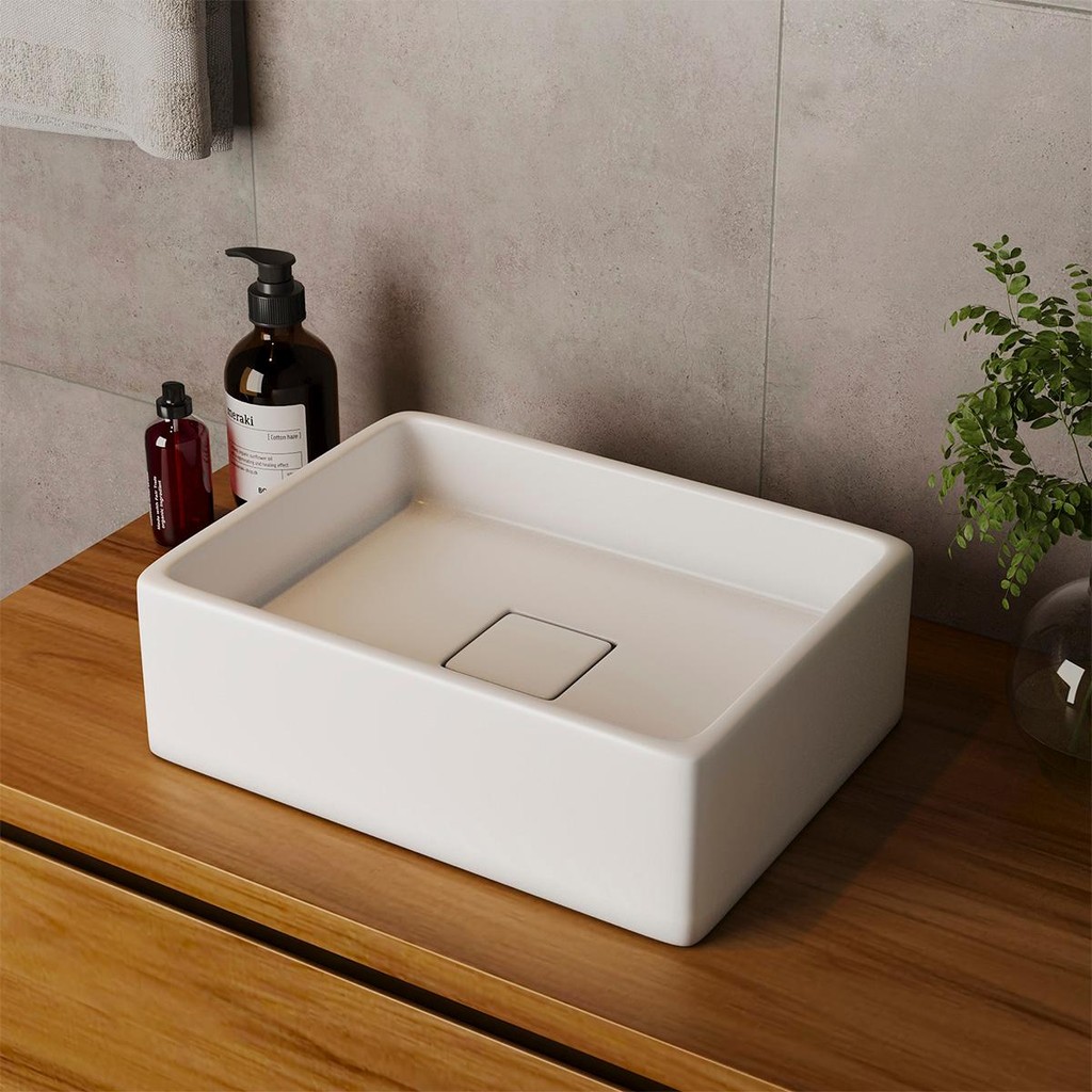 Cuba Pia para Banheiro Retangular Raffinata em Oferta na Shopee