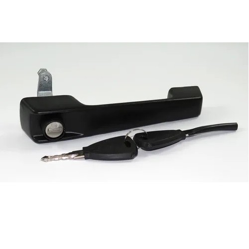 * MACANETA EXTERNA DA PORTA COM CHAVE LADO DIREITO E ESQUERDO (METAL) MERCEDES BENZ 1113 608