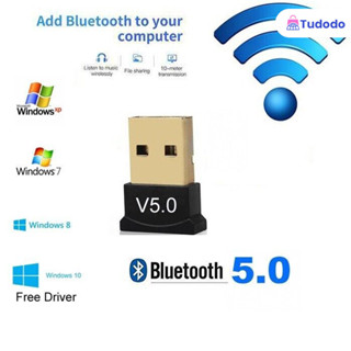 Adaptador Bluetooth 5.0 Plug USB Transmissor Áudio Sem Fio Alta Velocidade em Oferta na Shopee