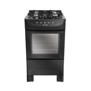 Fogão Mueller MFV4BB Preto 4 Bocas Mesa vidro Acendimento Automático Praticidade e Design em Oferta na Shopee