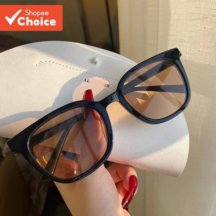 Óculos De Sol UV400 Da Moda Coreana – Quadrados Antirreflexo Com Armação Retrô Unissex Para Exterior/Condução