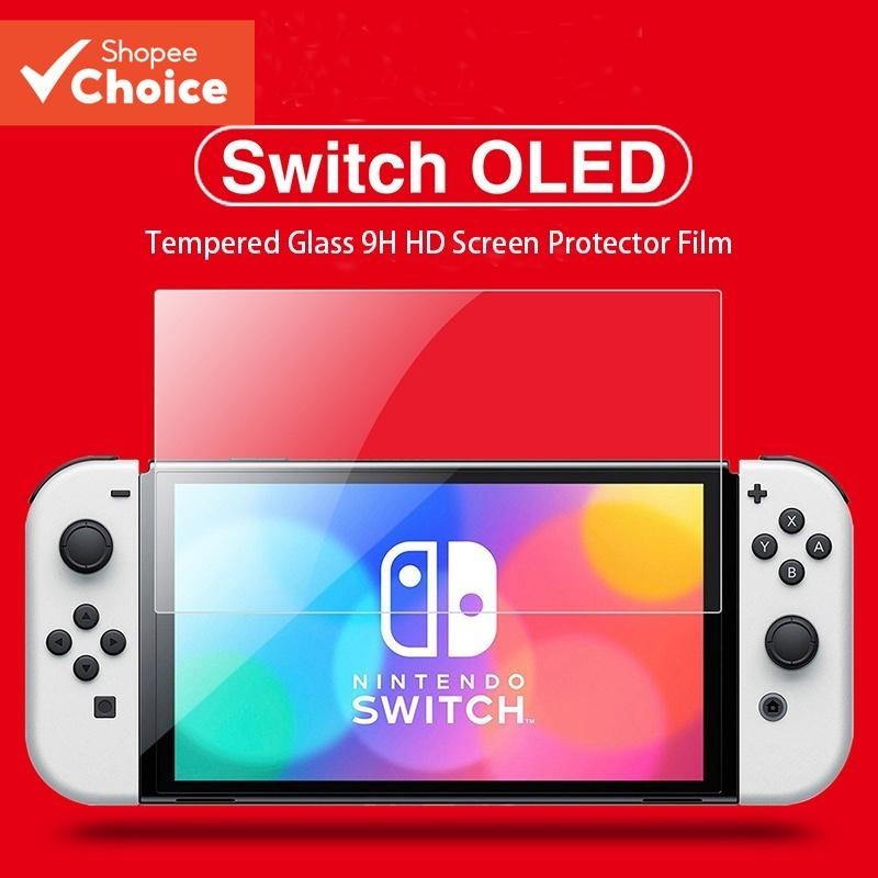 Filme Protetor De Tela De Vidro Temperado 9H HD Para Protetores OLED Nintendo Switch