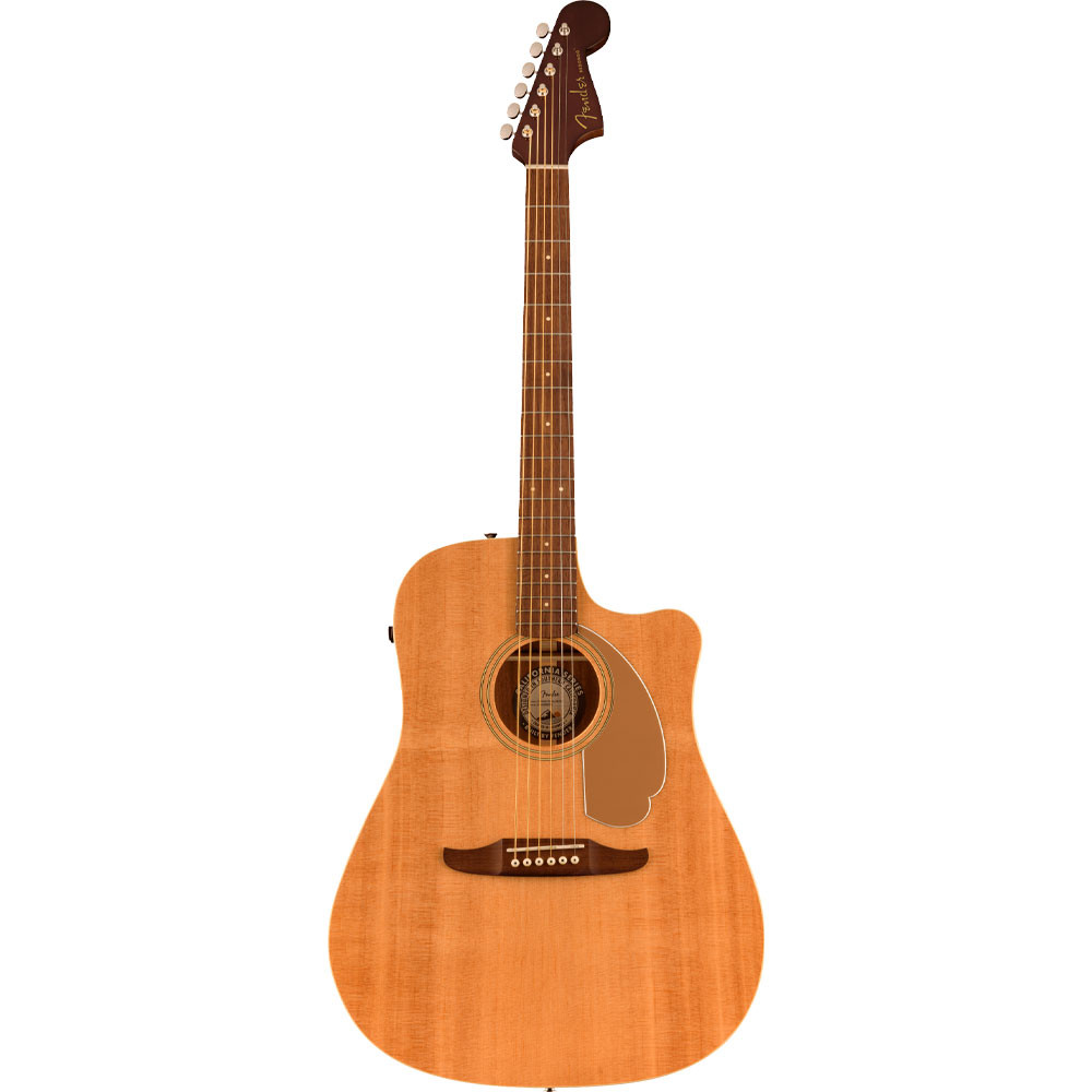 Violão Fender California Redondo Player Escudo Dourado Natural 0970713521