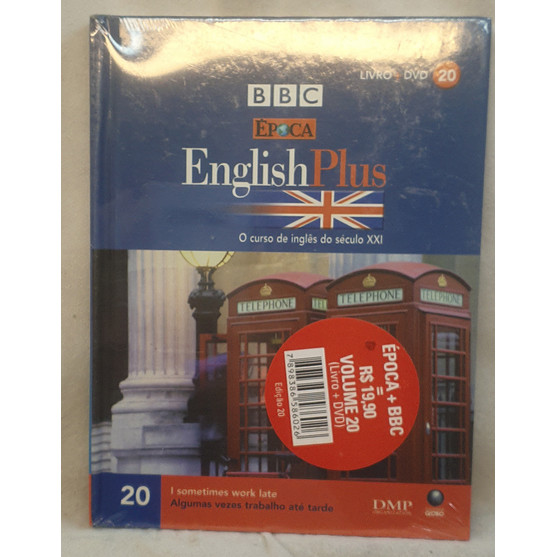 Livro English Plus BBC Volume 20 - Livro + DVD - BBC Época - Editora Globo