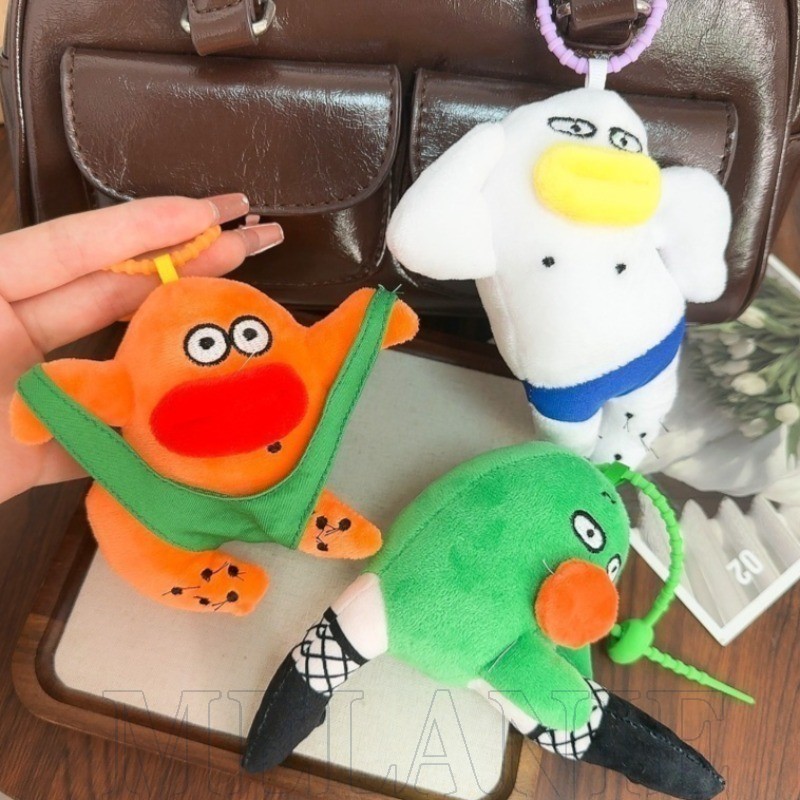 Chaveiros De Pelúcia De Boneca Feia-Presentes De Aniversário-Chaveiro De Decoração De Bolsas-Acessórios De Enforcamentos