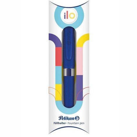 CANETA TINTEIRO PELIKAN ILO AZUL 817776
