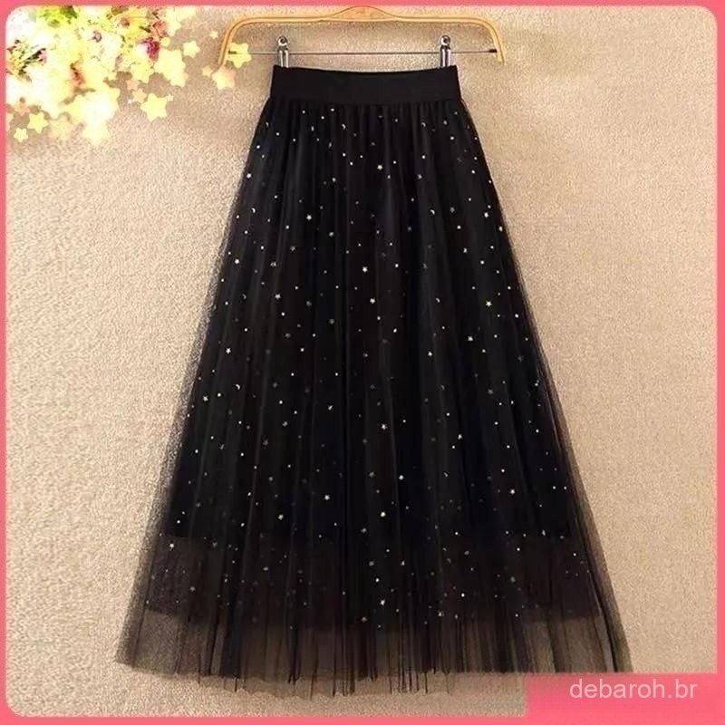 Oferta Especial Brilhante Saia De Tule Moda Feminina Confortável Adulto Outskirt Lered Ele...