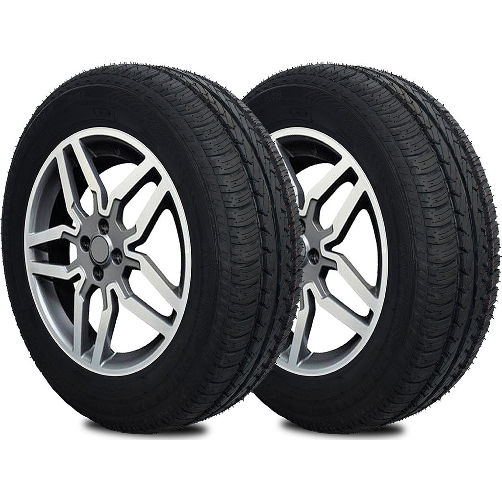 Kit 2 Pneu Aro 14 175/65/14 Remold Am Plus Corsa Uno em Oferta na Shopee