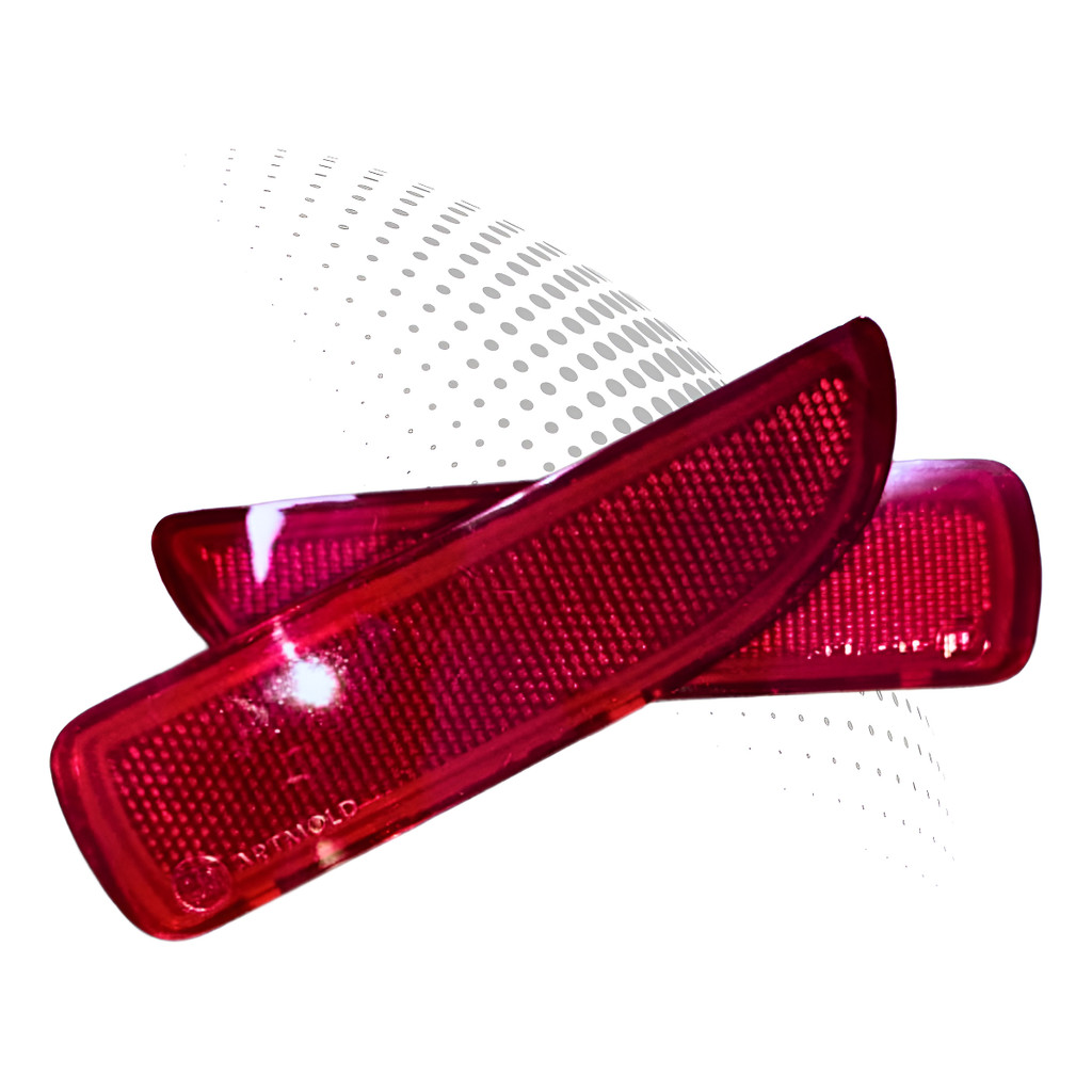 Par De Refletor Para-choque Traseiro Corsa Hactch 03 Á 12