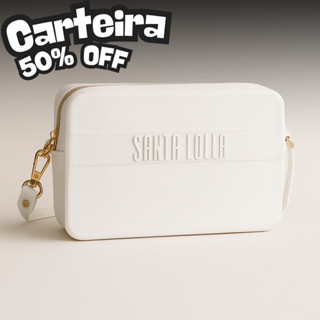 Carteira Bolsinha de Mão Feminina Pequena Colorida com Zíper em Oferta na Shopee