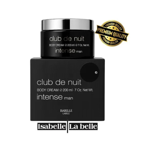 Pote Club de nuit Intense man Creme Hidratante 200ml Isabelle La Belle Alta Absorção em Oferta na Shopee