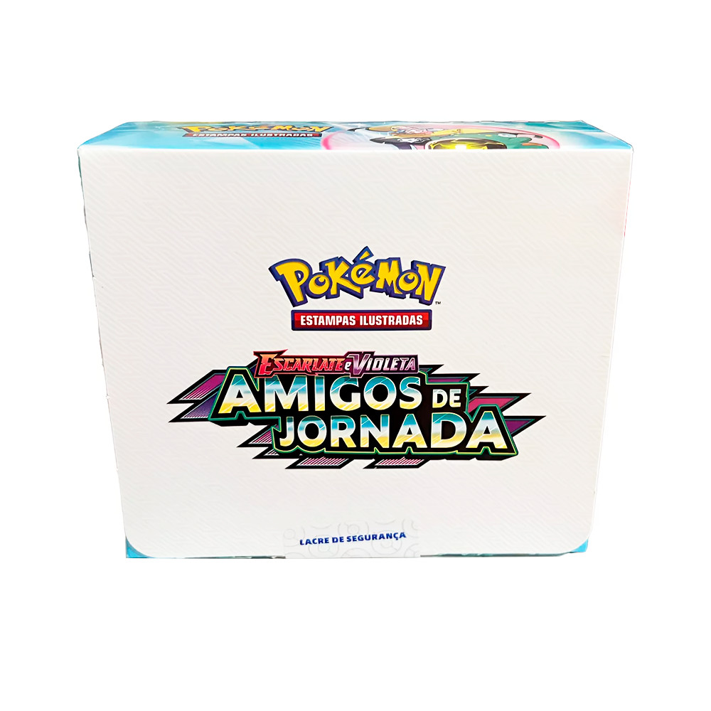 Box Pokémon Escarlate e Violeta - Amigos de Jornada em Oferta na Shopee