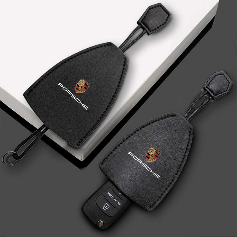 1pc Caso Chave Do Carro De Controle Remoto Bloqueio Bolsa Para Porsche 911 944 Cayenne Macan Panamera Boxster Cayman