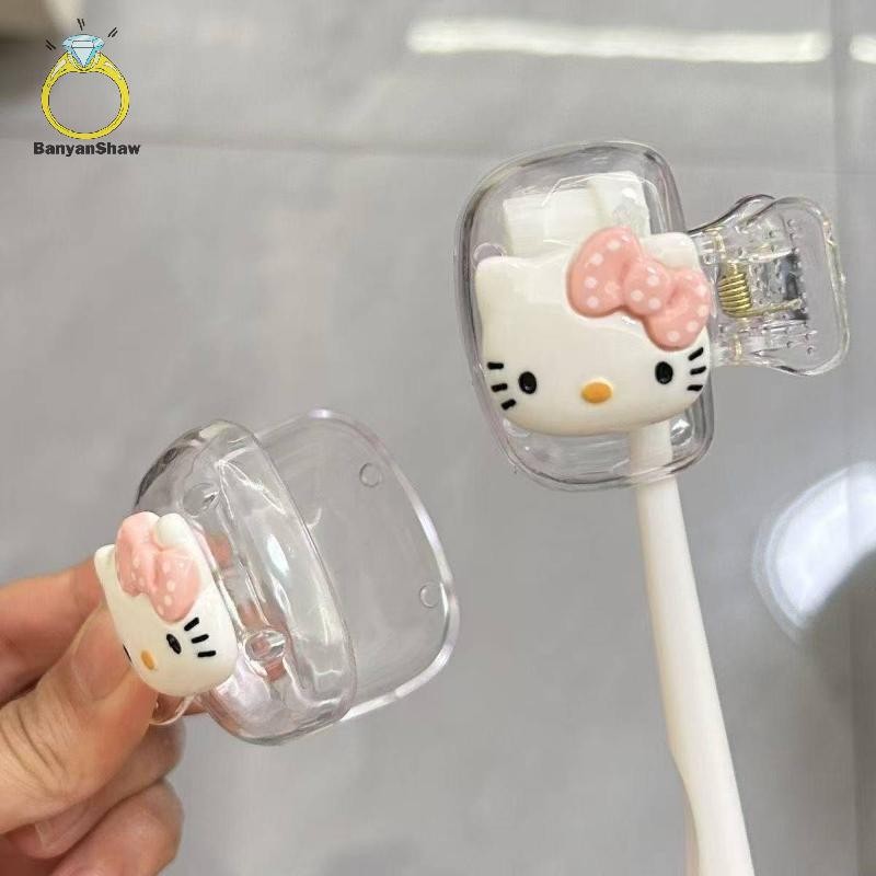 [BANY] Capas Para Escova De Dentes De Viagem Protetor De Clipe De Plástico Portátil Presente Doméstico Bom