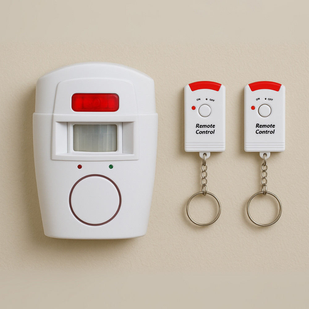 Kit Alarme Residencial Sem Fio Sensor De Movimento Sistema De Segurança Para Casa Garagem Antifurto