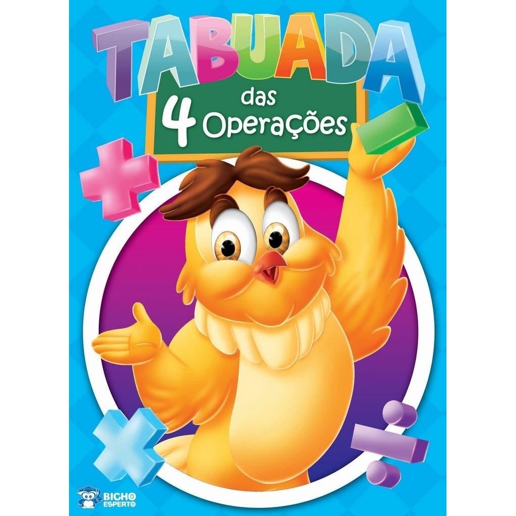 Tabuada das Quatro Operações em Oferta na Shopee