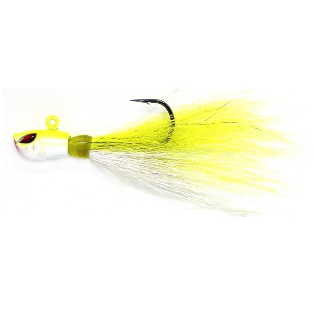 Isca Artificial Killer Jig 10g Amarelo e Branco - Yara Cor 45 em Oferta na Shopee