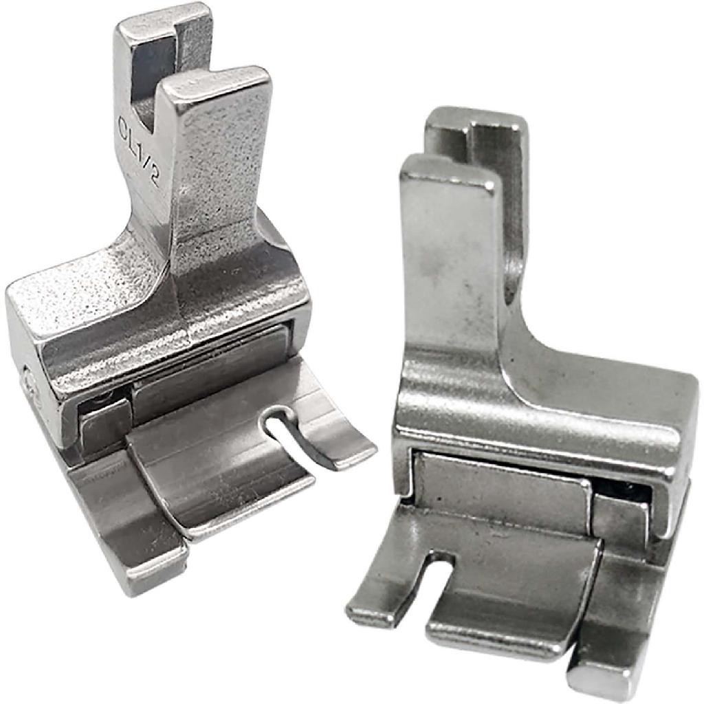 2 Calcador Compensado Pesponto 1/2 Dir Esq Reta Industrial