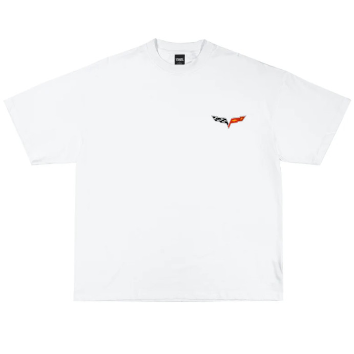 Camisa Carro Americano Muscle Car Camiseta Estampada Atrás Fã Estilo Blusa Exclusiva Corrida 2025