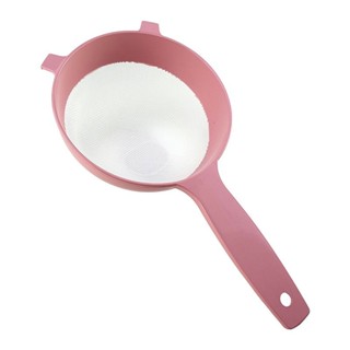 Peneira de Plástico Grande 18 cm Rosa em Oferta na Shopee