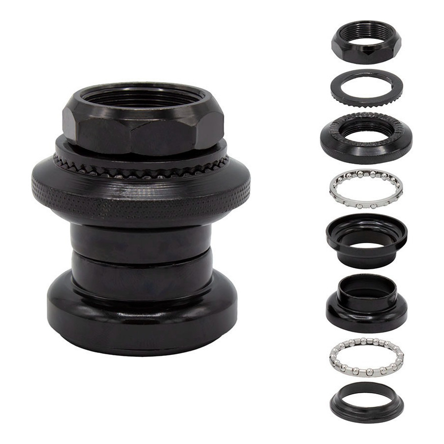 Jogo De Direção Bicicleta Garfo Standard Pra Quadro Ferro Bike