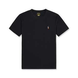 Novo Produto Camiseta de manga curta masculina de meia manga com etiqueta Pony Americano Puro Algodão estampada gola redonda 8 em Oferta na Shopee