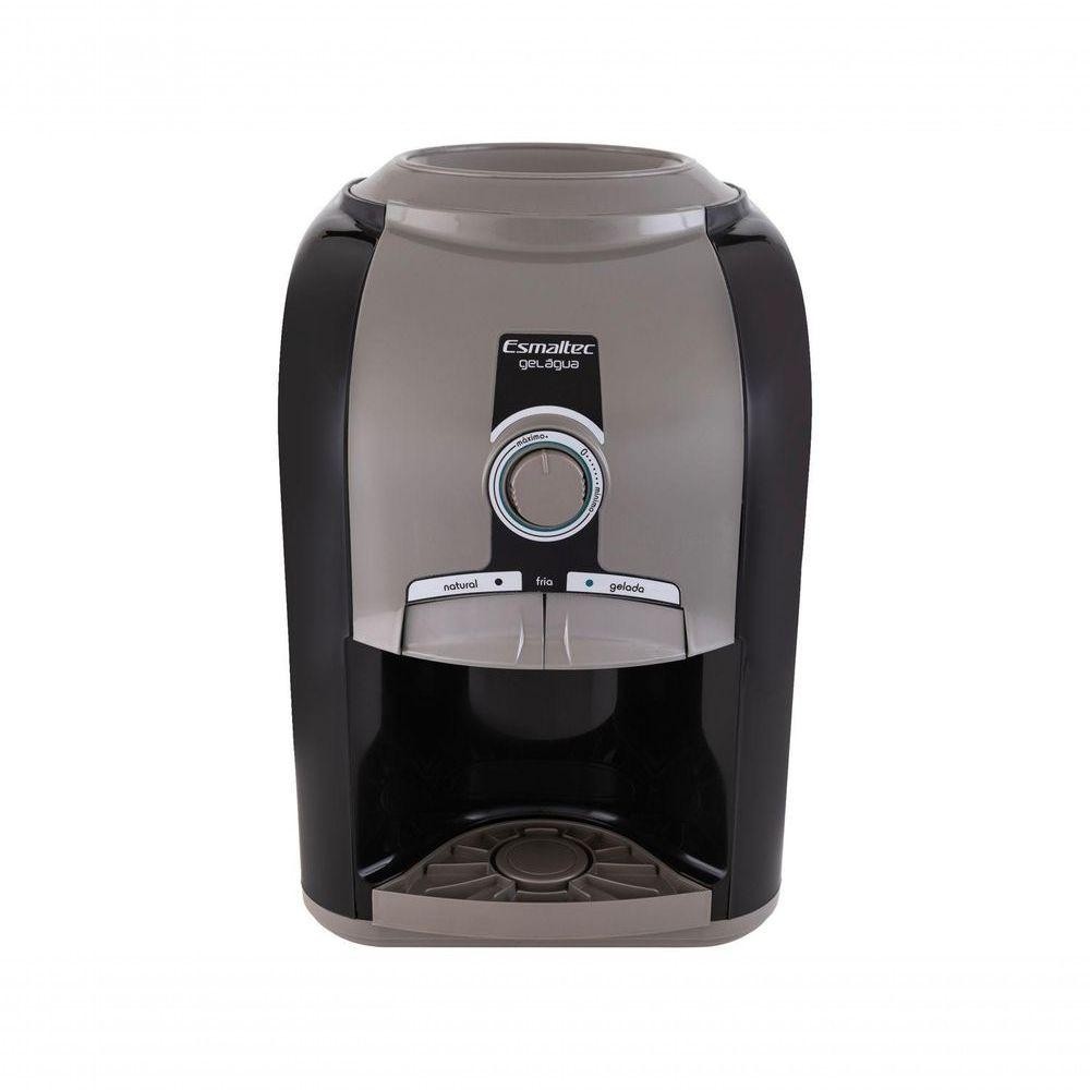 Bebedouro de Água Esmaltec de Mesa Refrigerado por Compressor Stilo Black EGM30 220V em Oferta na Shopee