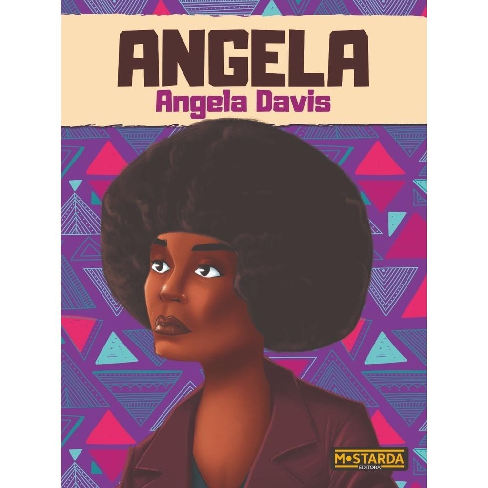 Capa do livro Angela - Angela Davis