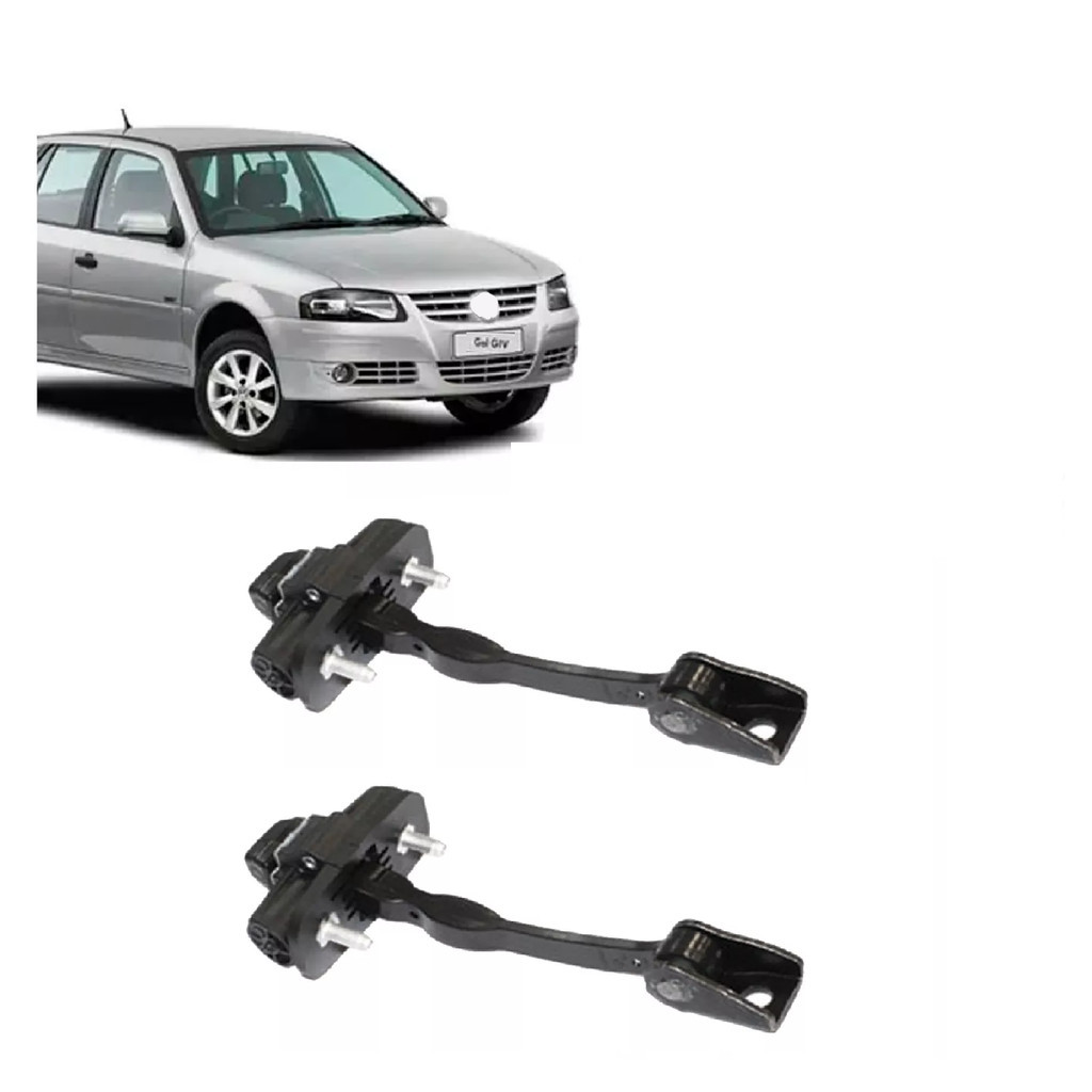 Par 2 Limitador Porta Dianteira Gol Parati Saveiro G4 2005 a 2014