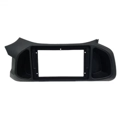 Moldura 9 Pol. Chevrolet Onix e Onix Joy 2012 à 2019 - Black Piano - Fiamon