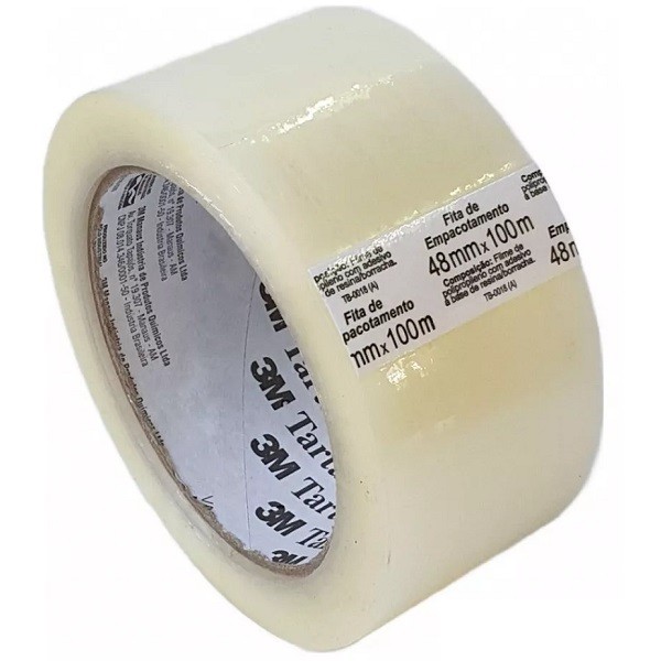 Fita Adesiva Empacotamento 369 48MM X 100M 3M Tartan