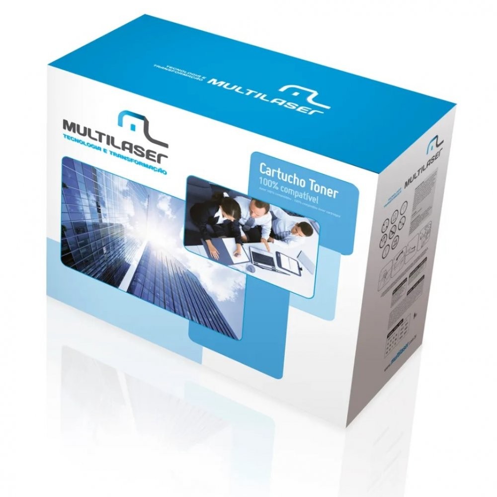 Cartucho Toner Universal Adaptável com Hp e Canon Lbp Multilaser