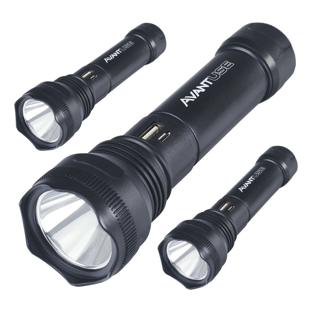 Kit 3 Lanternas Adventure Recarregável Led 3w Camping Avant - Sports & Outdoors