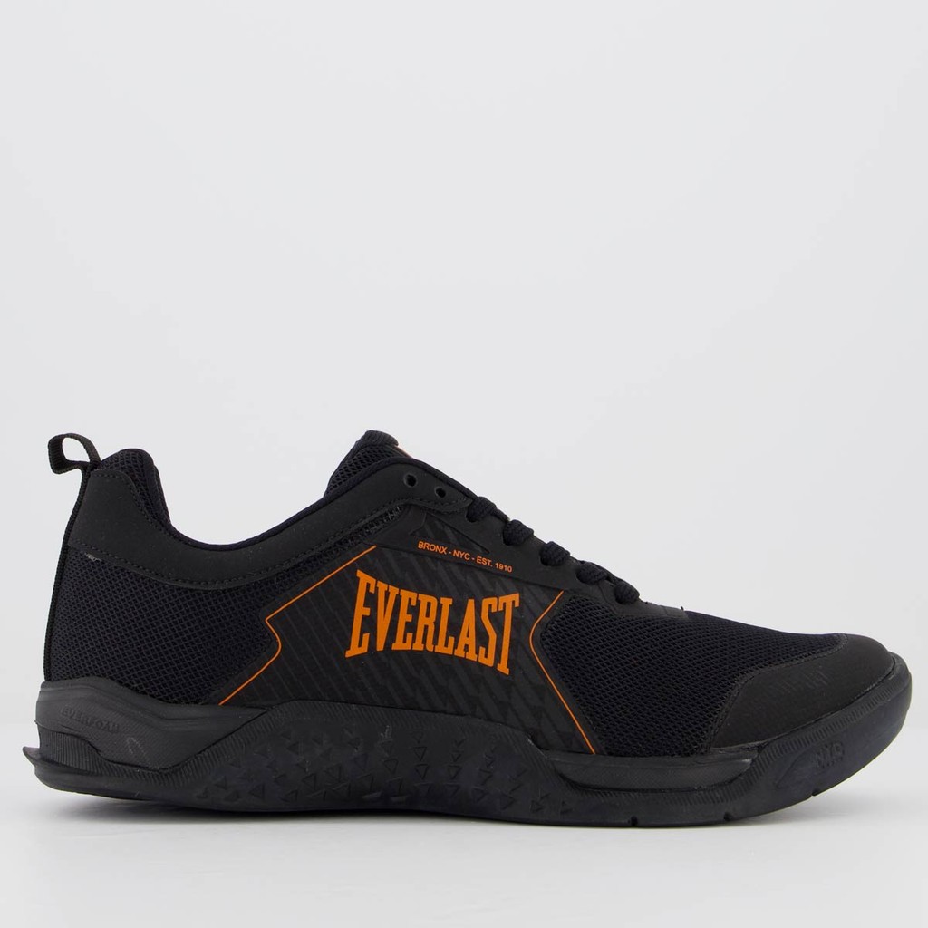 Tênis Everlast Climber 4 Preto e Laranja