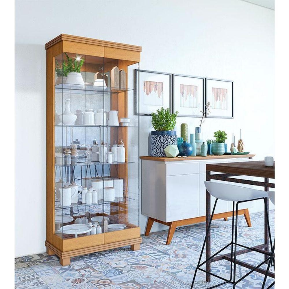 Cristaleira Ambiente Cristal Nature - Imcal em Oferta na Shopee