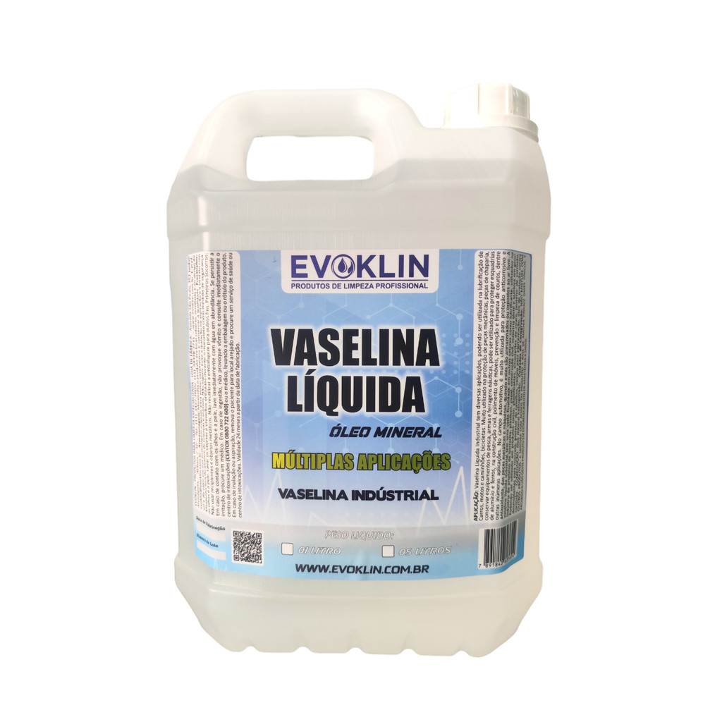 Vaselina Líquida Multiuso 1 Litro – Lubrificante, Desmoldante e Protetor Contra Ferrugem
