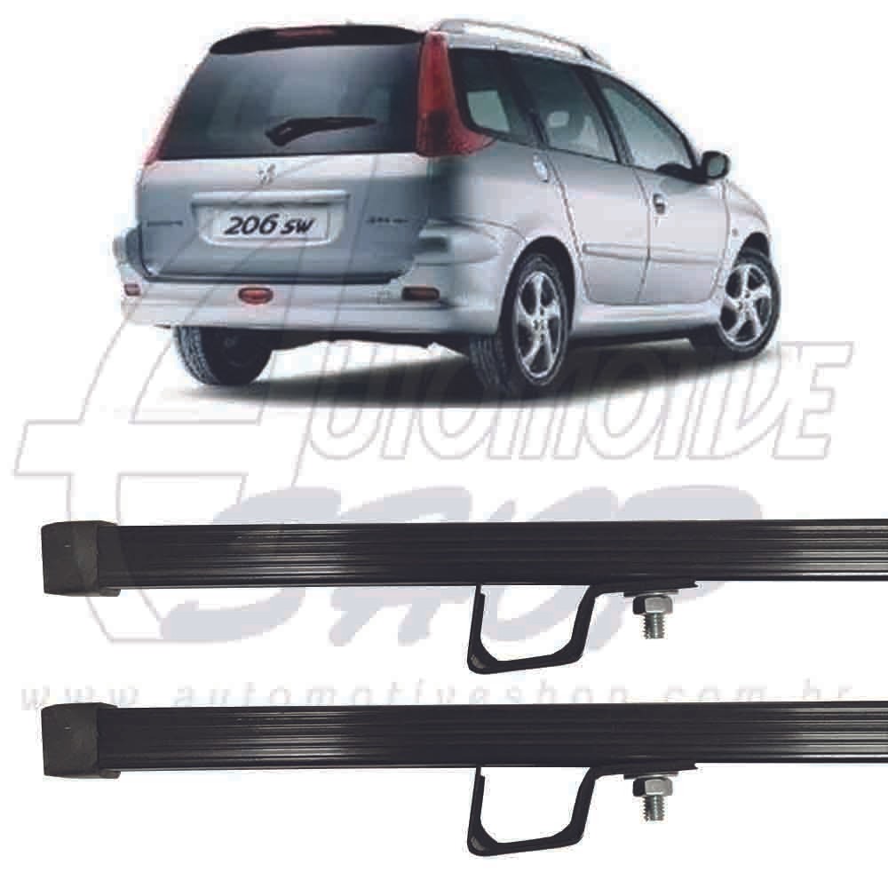 Rack Teto Roca Bagageiros Travessa Peugeot 206 SW Perua 166