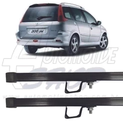 Rack Teto Roca Bagageiros Travessa Peugeot 206 SW Perua 166