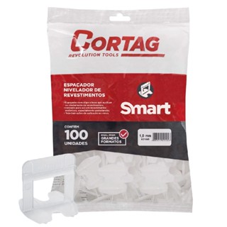 Espaçador Para Nivelador 1,0mm Com 100 Unidades (SMART 62105) - Cortag em Oferta na Shopee