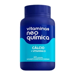 Vitaminas Neo Química Cálcio Com 60 Comprimidos