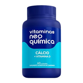 Vitaminas Neo Química Cálcio Com 60 Comprimidos em Oferta na Shopee