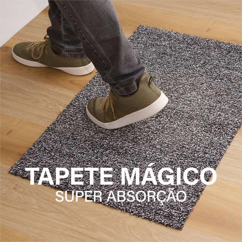 Tapete De Banheiro Soft Macio Secagem Rápida absorvente Mágico Kapazi