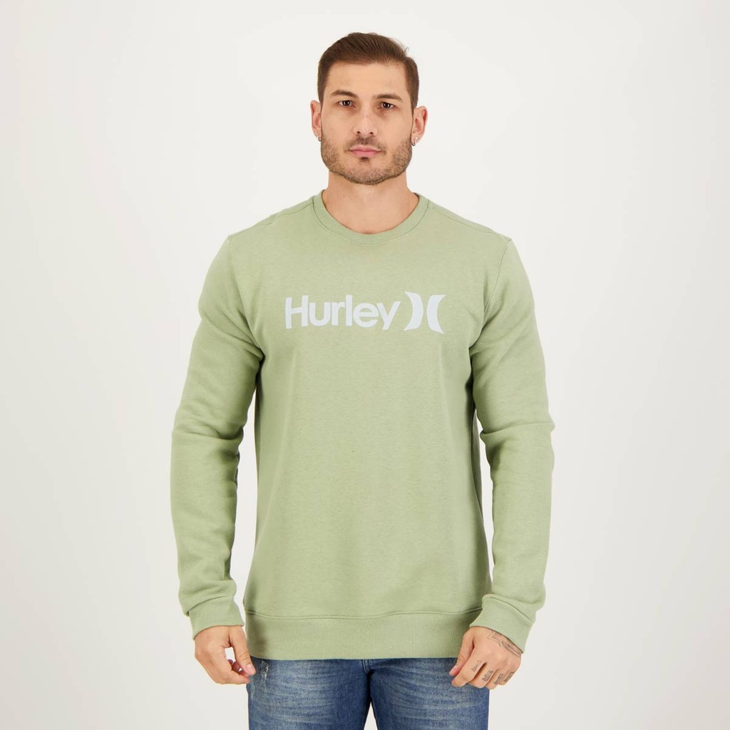 Moletom Hurley One Only Verde - Men Clothes