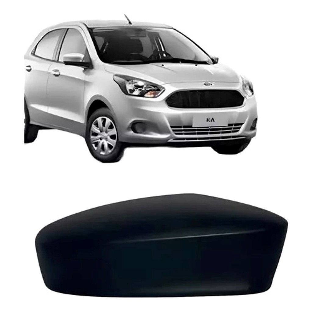 Capa do Retrovisor Ford Ka 2015 a 2022 - Sem Pisca no Retrovisor