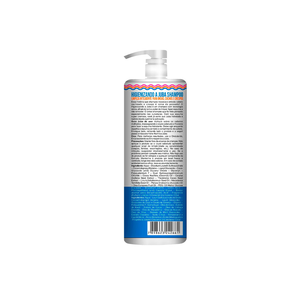Detalhes do Higienizando a Juba Shampoo 1L - Widi Care