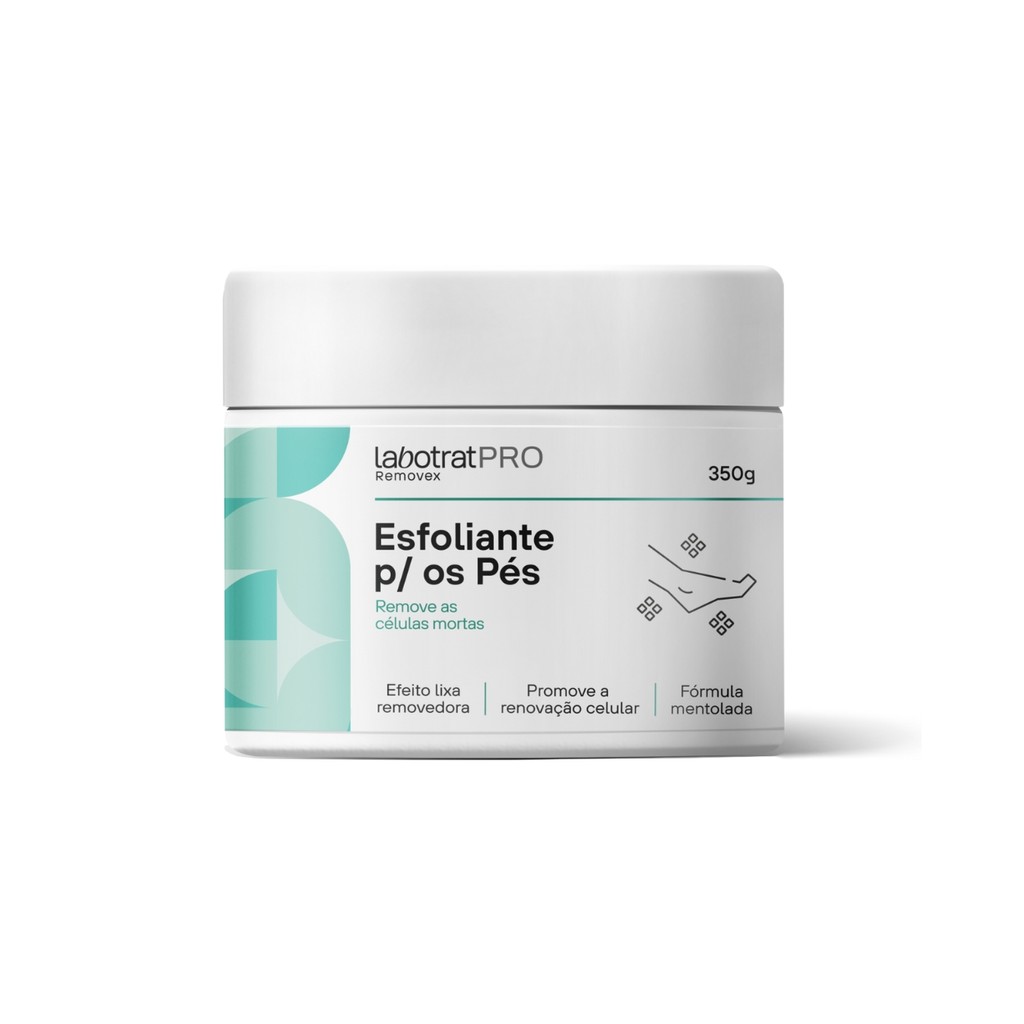 Esfoliante Para Os Pés Efeito Lixa Hidratação Labotrat 350g em Oferta na Shopee